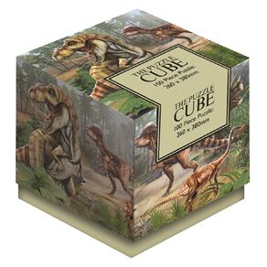 100 Piece Cube Puzzle Dinosaur