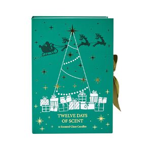 Wonderland Home Advent Set of 12 Scented Candles 35g