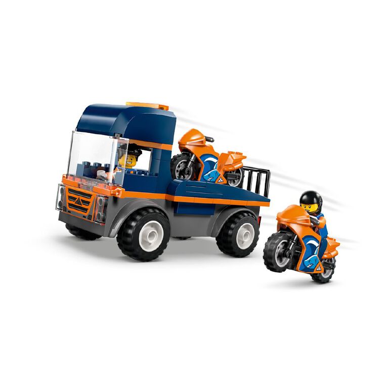 LEGO CITY Motorcycle Transporter 60491, , hi-res