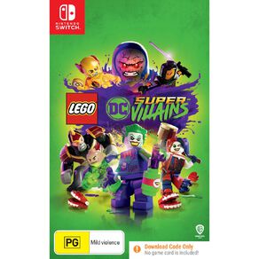 Nintendo Switch Lego DC Super-Villains CIB