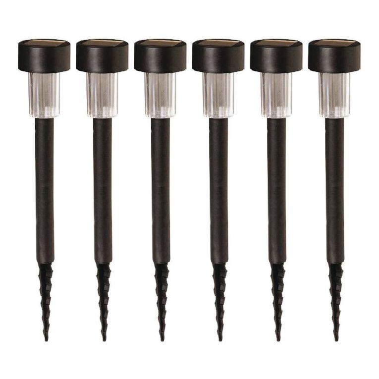 Kiwi Garden Plastic Solar Light 2 Lumen 6 Pack, , hi-res