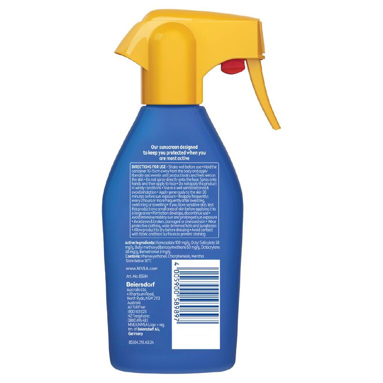 Nivea Sun Ultra Sport Trigger SPF 50+ 300ml, , hi-res