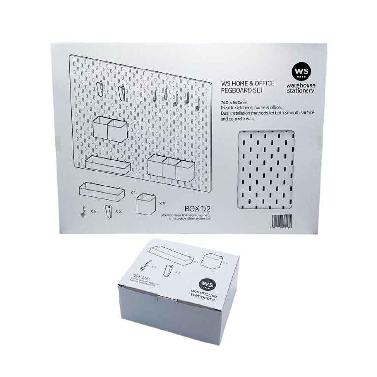 WS Home & Office Pegboard Set, , hi-res