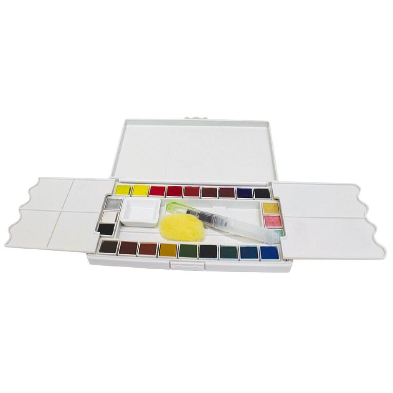 Jasart Art Set Voyager Watercolour Travel 24 Piece, , hi-res