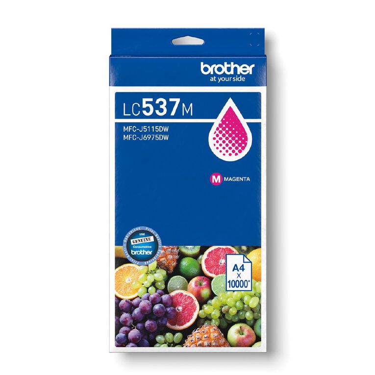 Brother LC537 Ink Magenta 10000 Pages, , hi-res