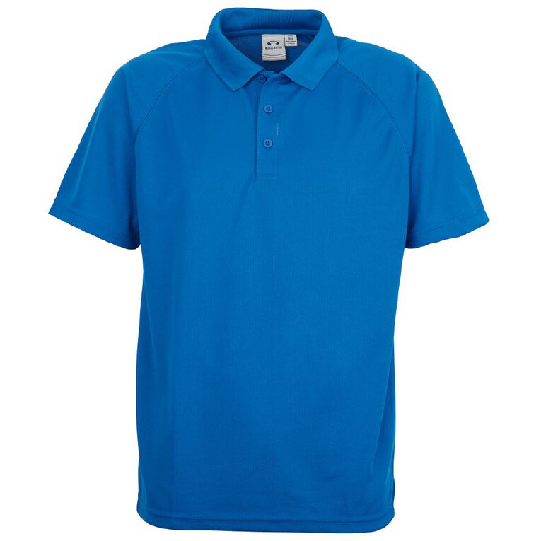 Schooltex Adult's Sprint Polo, Royal, hi-res