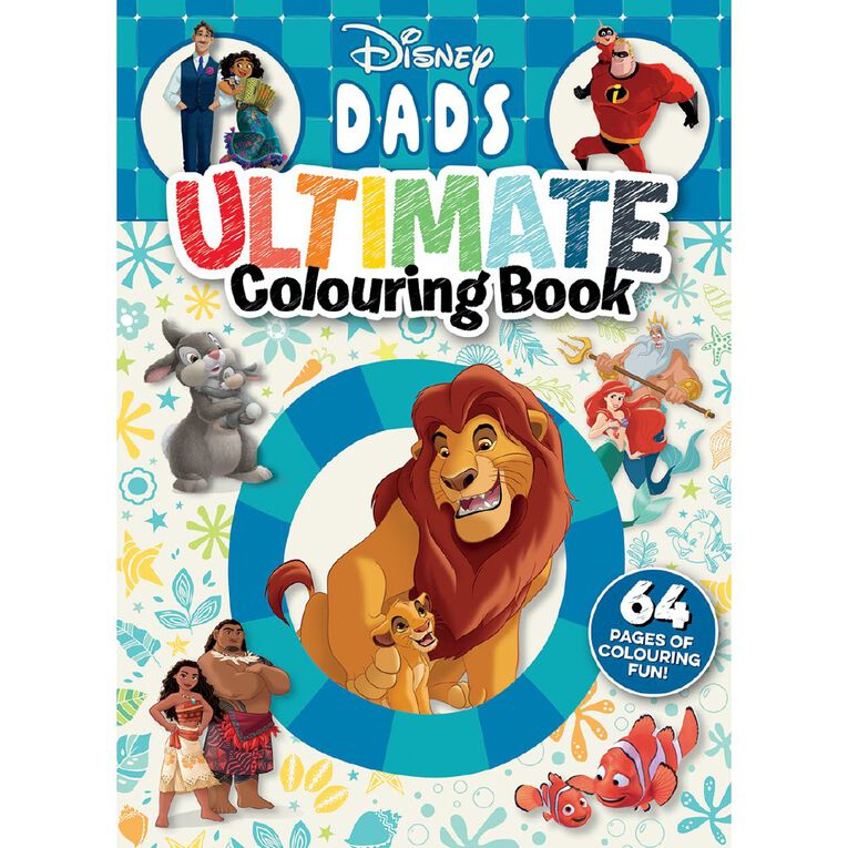 Disney Dads: Ultimate Colouring Book, , hi-res