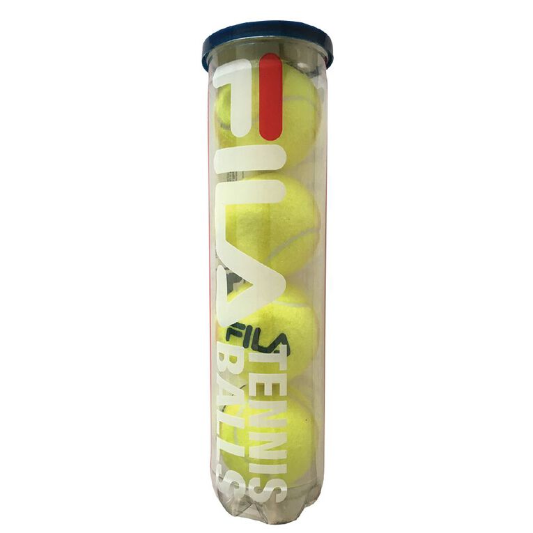 Fila Tennis Balls Yellow Mid 4 Pack, , hi-res