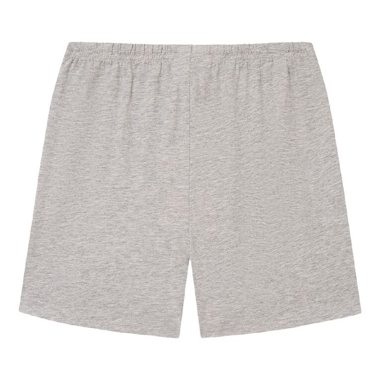 H&H Boys' Sleep Shorts, Grey Mid, hi-res