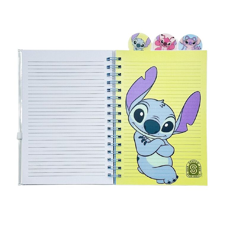 Stitch A5 Spiral Pouch Notebook, , hi-res