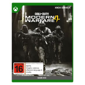 Xbox Series X Call Of Duty Modern Warfare 4