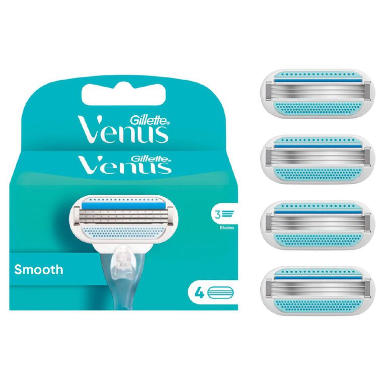Gillette Venus Smooth Cartridge 4 Pack, , hi-res