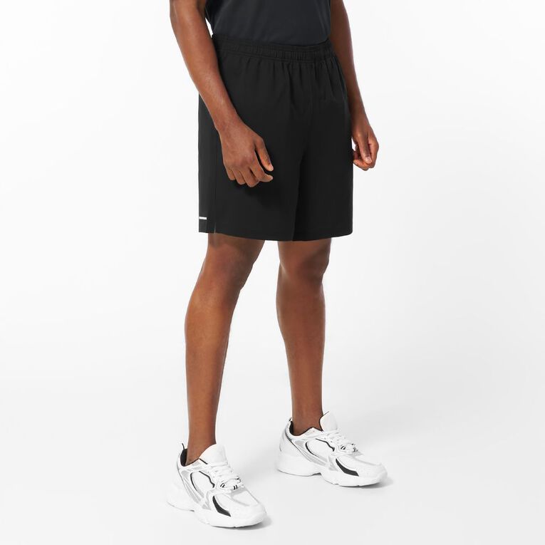 Active Intent Men's Stretch Active Shorts, Black, hi-res
