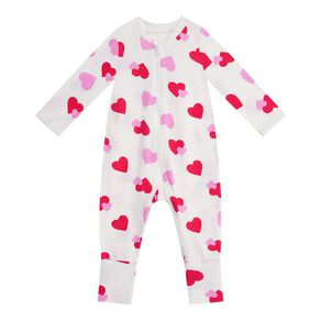 Young Original Babies' Zip-Thru Footless All-in-One