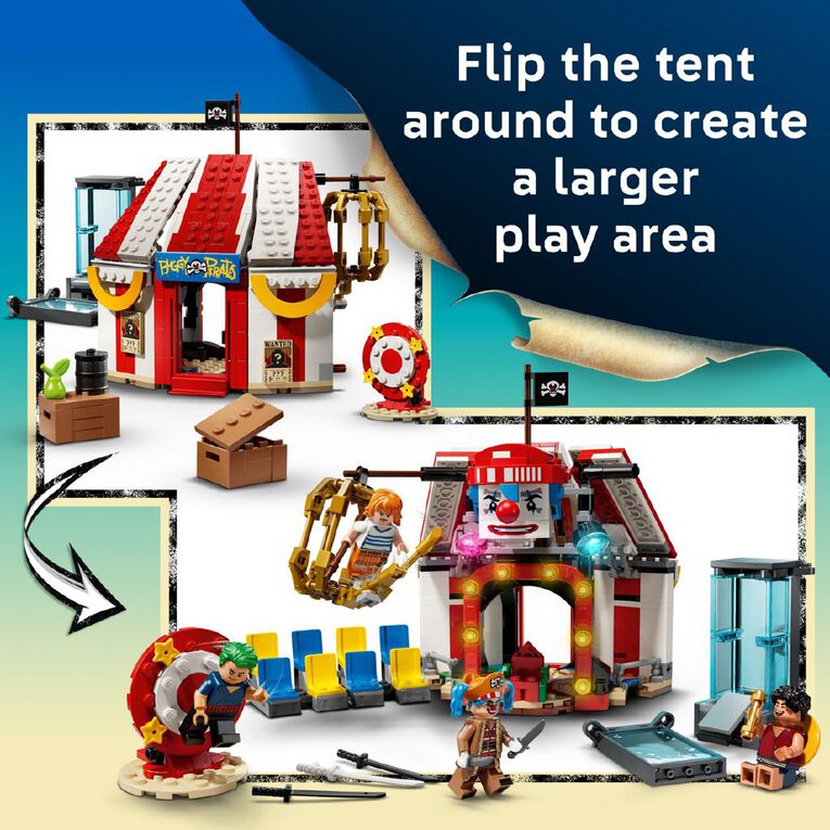 LEGO One Piece Buggy the Clowns Circus Tent 75637, , hi-res