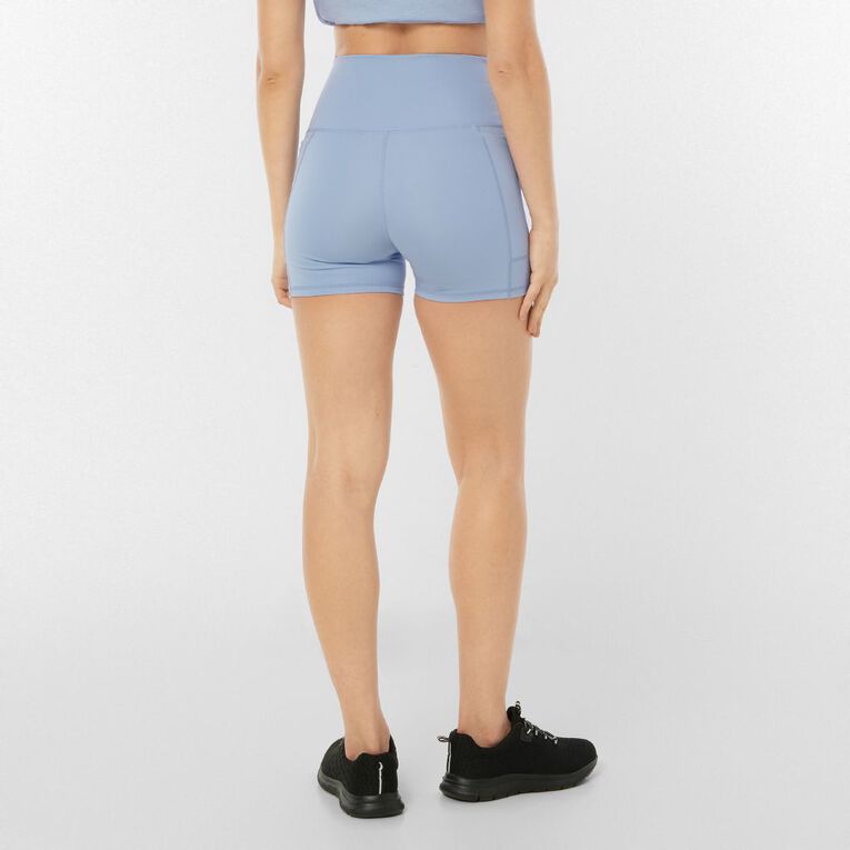 Active Intent Women's 4 Inch Bike Shorts, Blue Light, hi-res