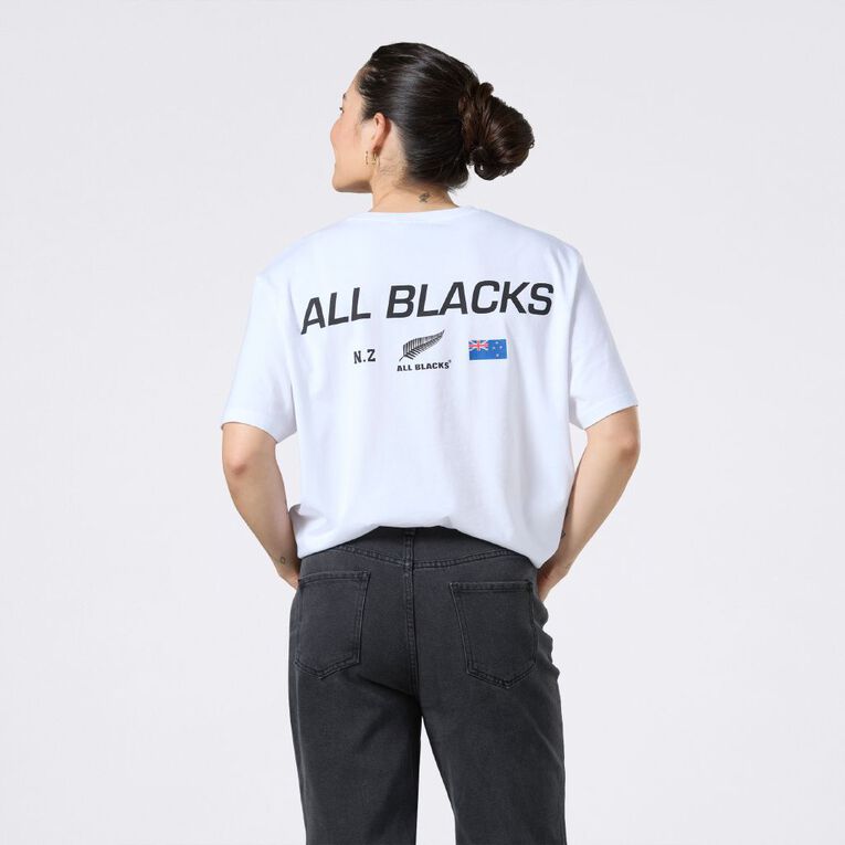 All Blacks Adults' Tee, White, hi-res