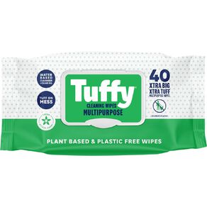 Tuffy Multipurpose Cleaning Wipes XL 40 Pack