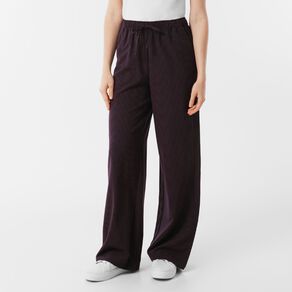 H&H Women's Wide Leg Pinstripe Pants