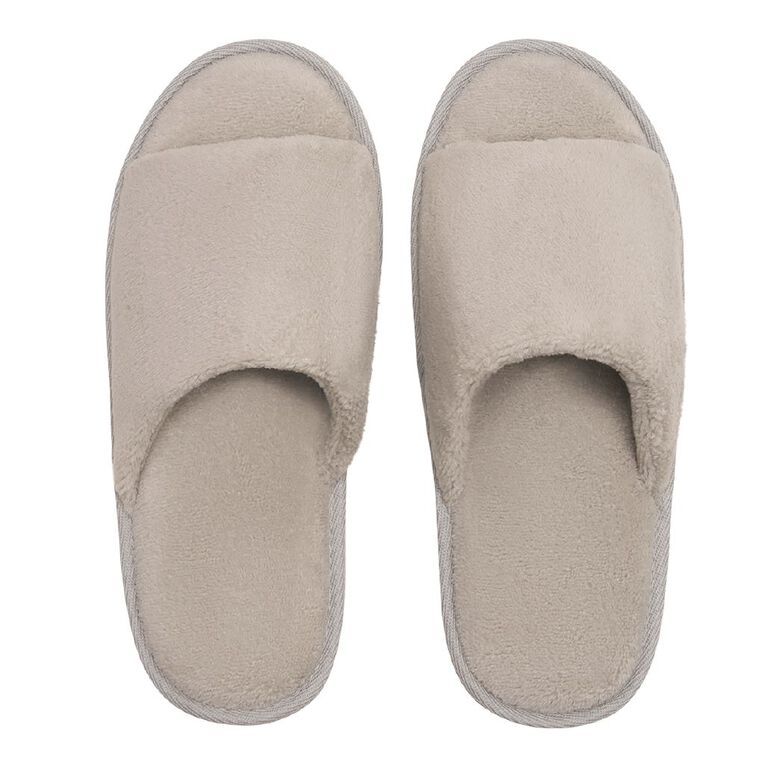 H&H Women's Essential Strap Slippers, Grey Light, hi-res