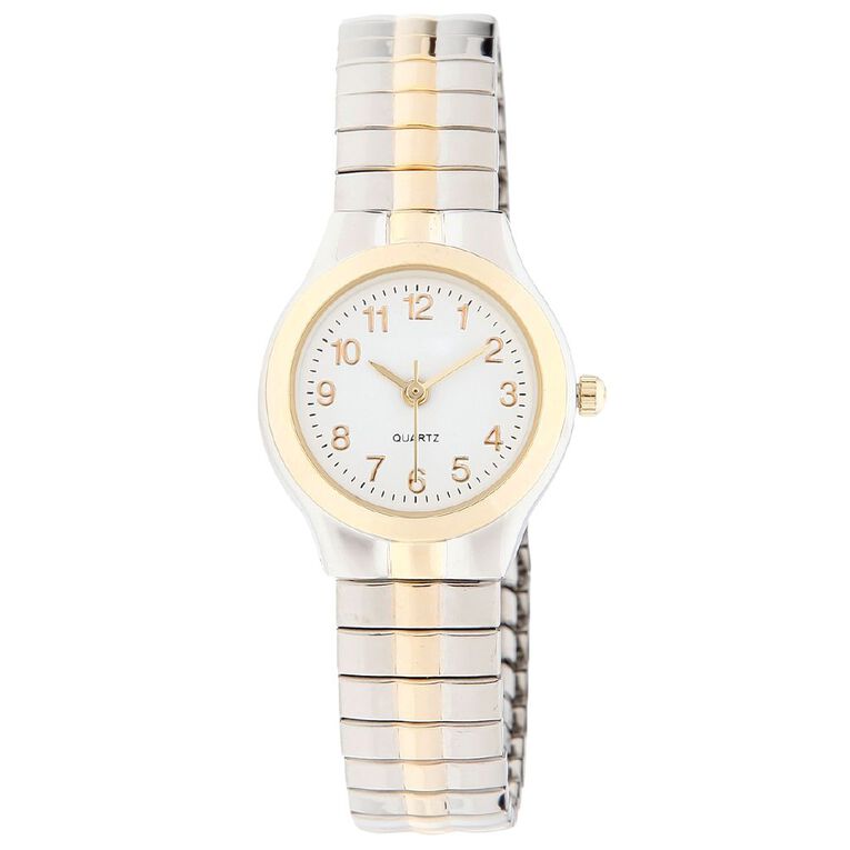Eternity Women Classic Analogue Watch Gold Silver, , hi-res