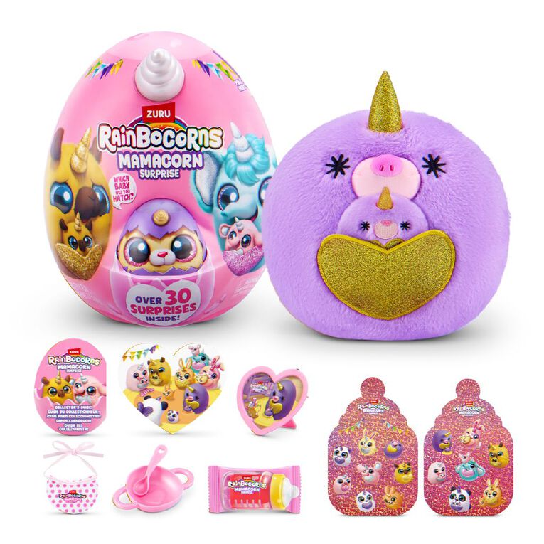 Zuru Rainbocorns Mamacorn Surprise Series 1 Plush, , hi-res