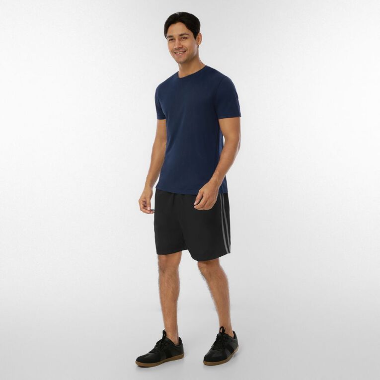 Active Intent Men's Running Tee, Blue Dark, hi-res