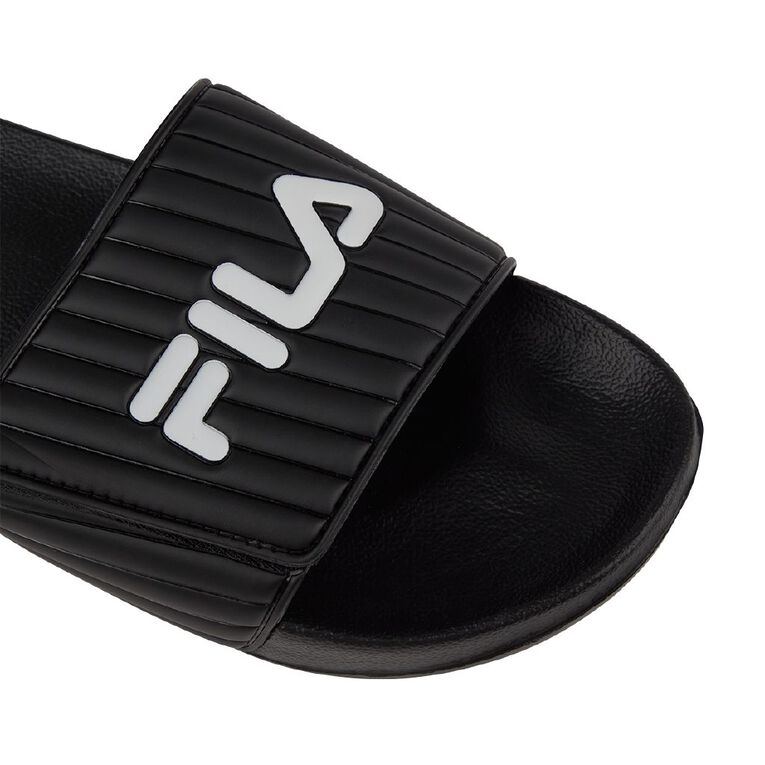 Fila Men's Cala Slides, Black, hi-res