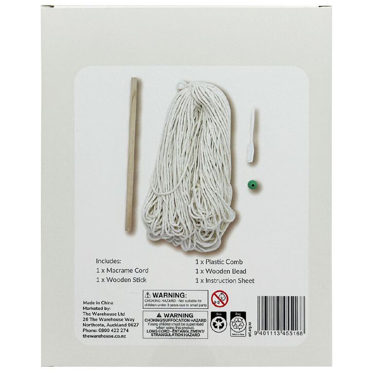 Uniti Macrame Storage Basket, , hi-res