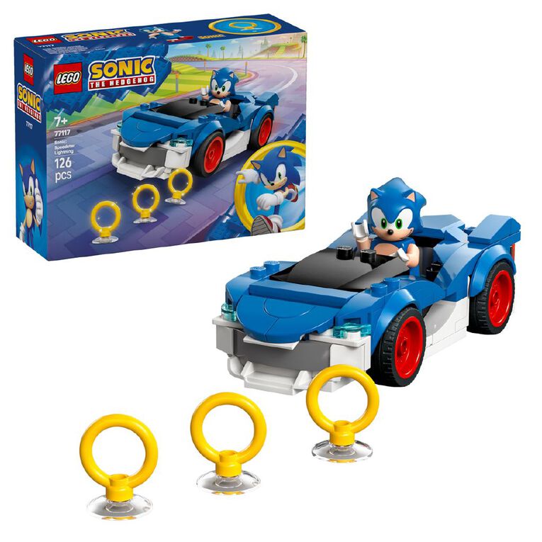 LEGO Sonic Speedster Lightning 77117, , hi-res