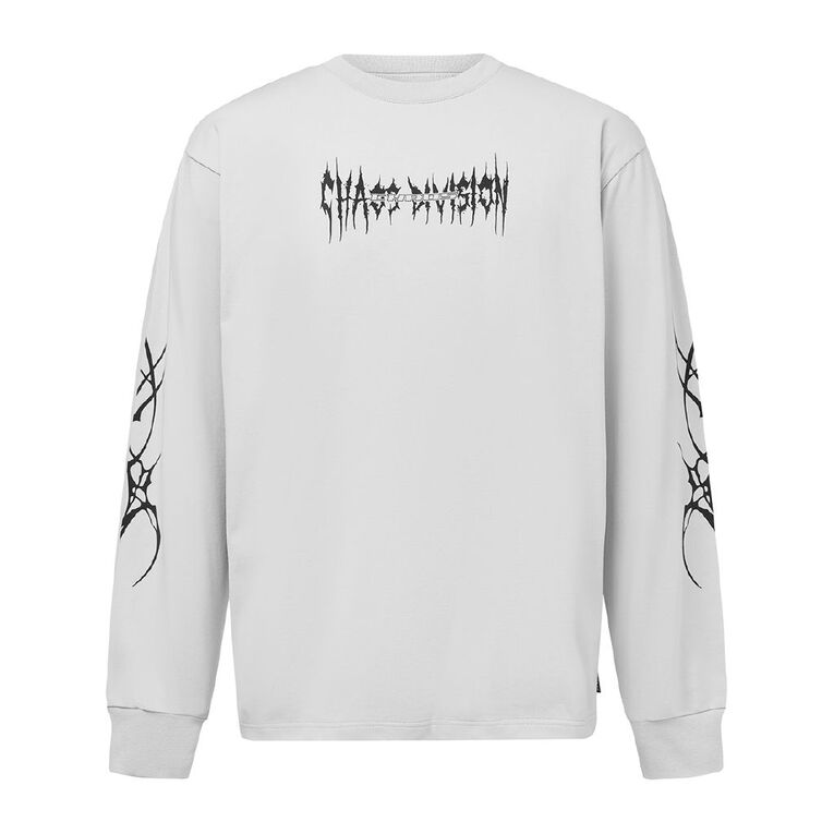 Garage Men's Heavyweight Boxy Tee, Grey Light, hi-res