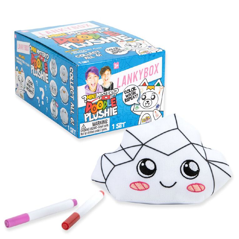 LankyBox Mini Mystery Plush Doodle Plush Series Assorted, , hi-res