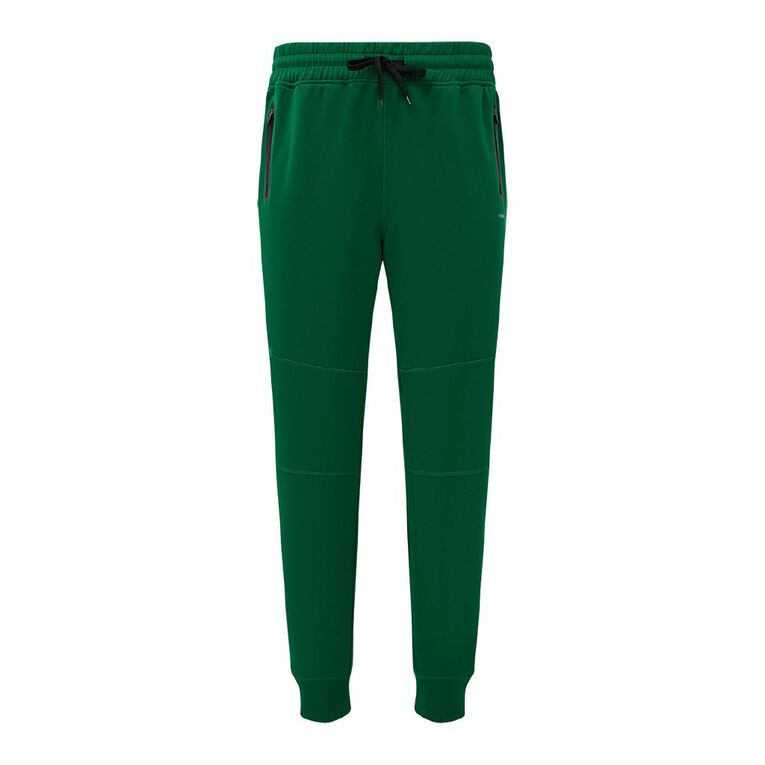 Active Intent Men's Panel Pants, Green Dark, hi-res