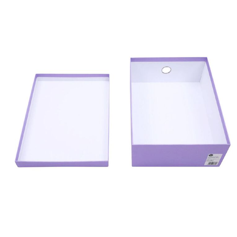 WS Colour Pop Storage Box Purple Mid, , hi-res