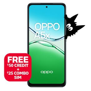 OPPO A5X 4G with Warehouse Mobile SIM Midnight Blue