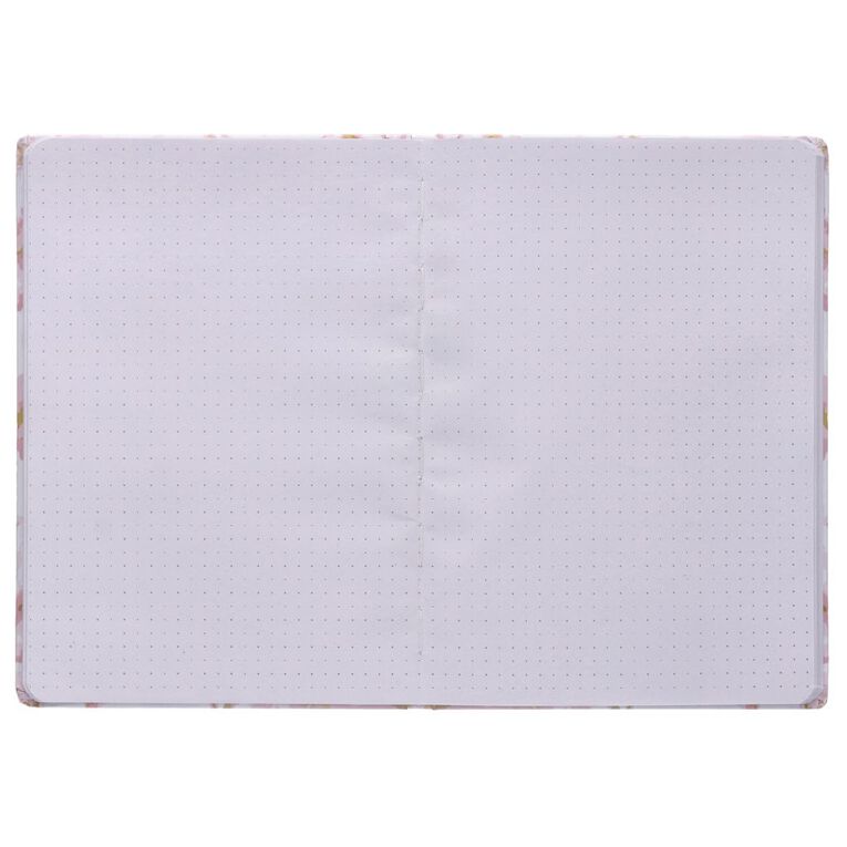 Uniti Stationery Marble Pink Notebook A5, , hi-res