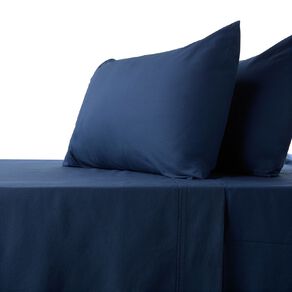 Living & Co 100% Washed Cotton Sheet Set