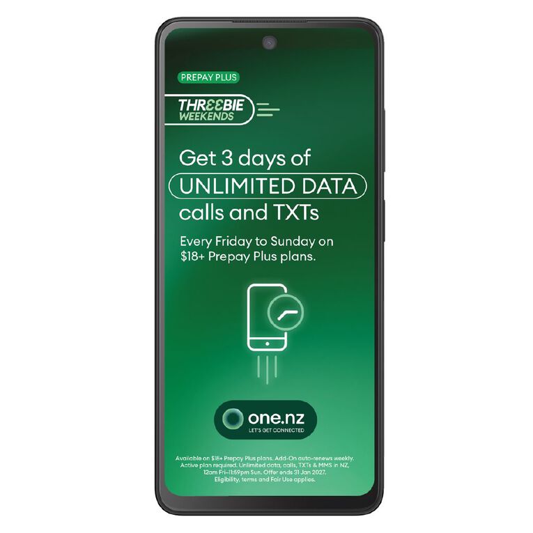 One NZ Smart V26 Locked 4G with One NZ SIM Black, , hi-res