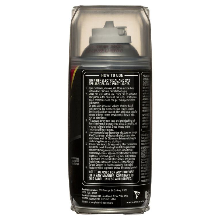 Mortein Powergard Flea & Crawling Insect Control Bomb, , hi-res