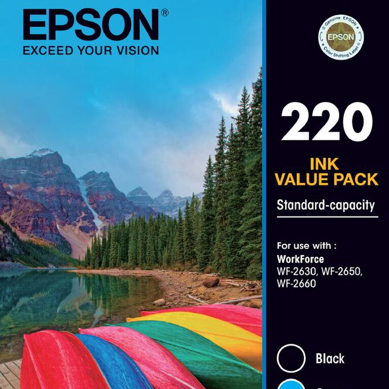 Epson Ink 220 Value 4 Pack, , hi-res