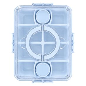 Kate's Kitchen Rectangle Snack & Serve Box Blue