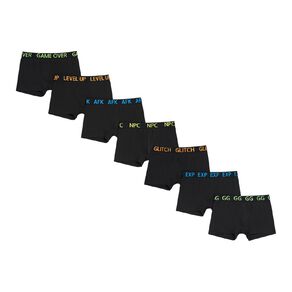 H&H Boy's Weekday Trunks 7 Pack