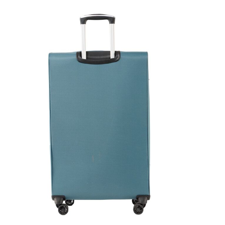 Wander Premium Soft Checked Suitcase 4 Wheel 77cm, , hi-res