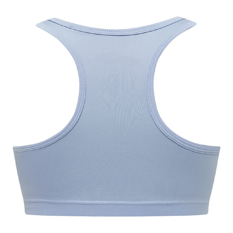 Active Intent Women's Low Impact Crop Top, Blue Light BRUNNERA, hi-res