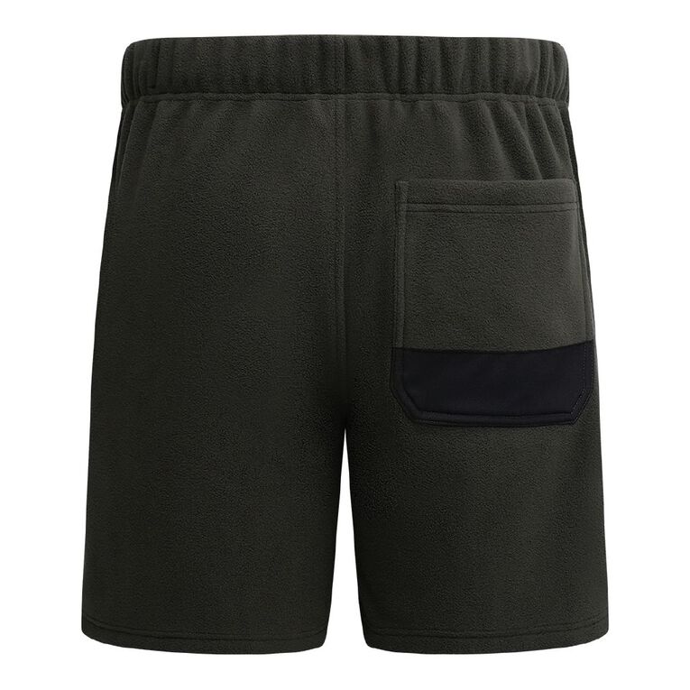 Back Country Adults' Bonded Fleece Shorts, Green Dark, hi-res