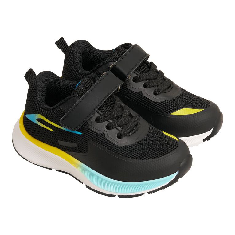 Active Intent Junior Kids' Teddy Trainers, Blue, hi-res