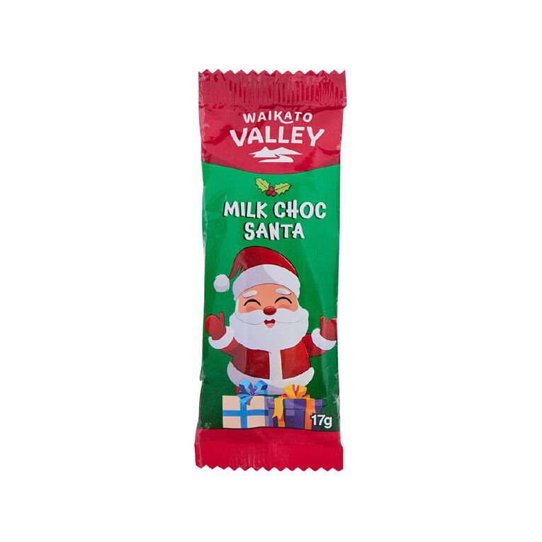Waikato Valley Chocolates Milk Choc Santa 17g