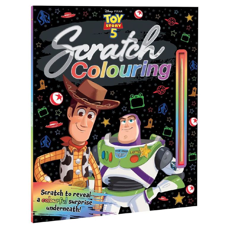 Disney Pixar: Toy Story 5 Scratch Colouring, , hi-res