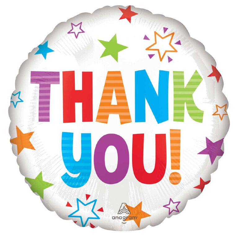 Anagram 45cm Standard Thank You Bright Stars, , hi-res
