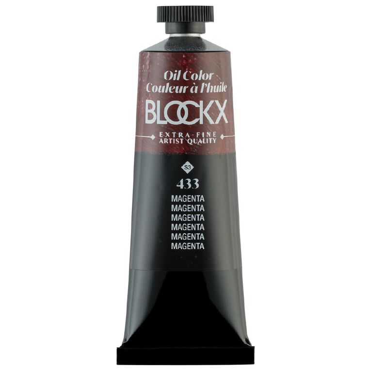 BLOCKX Oil Tube 35ml S3 433 Magenta, , hi-res